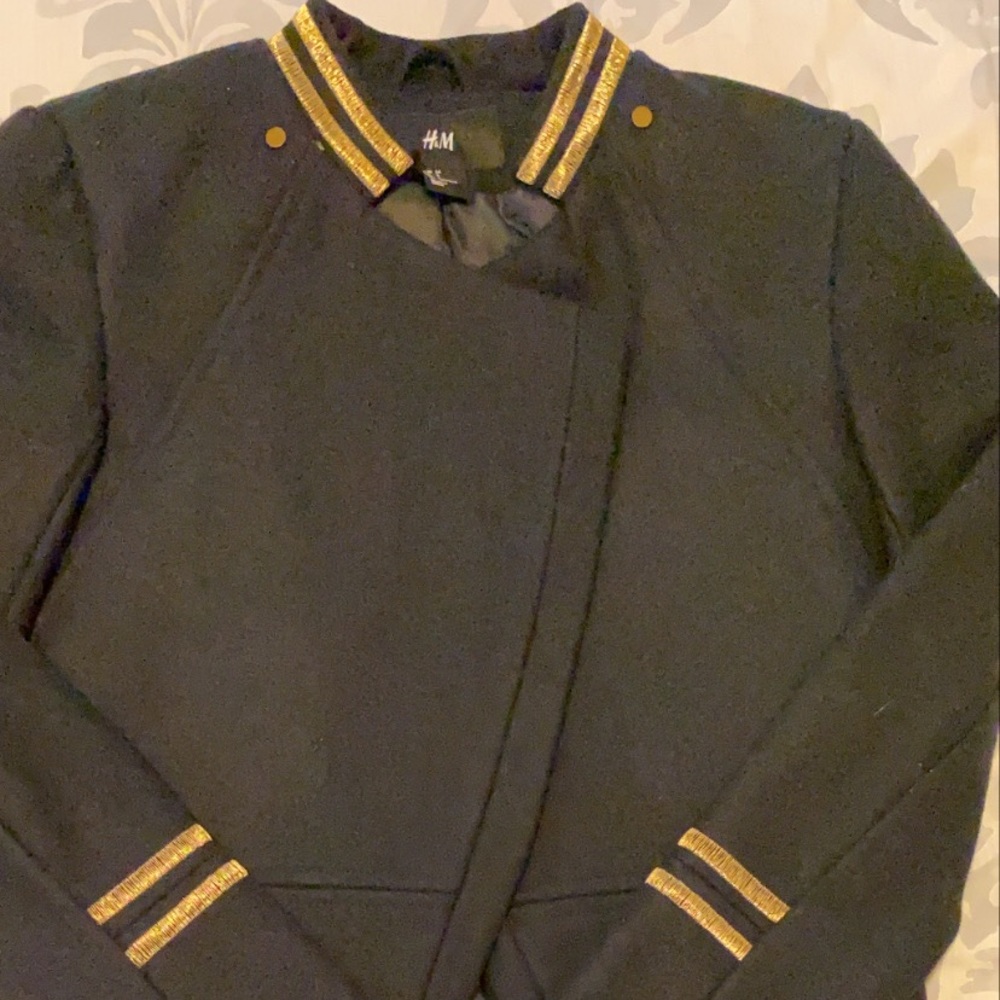 Wool Military Style Jacket
